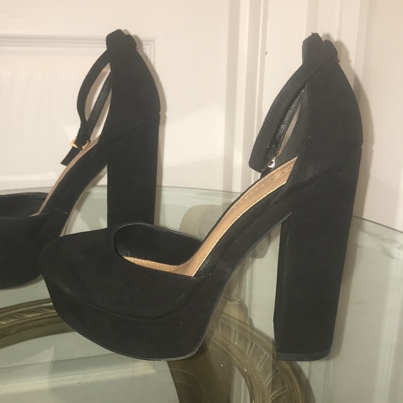 👠ASOS Design Pleasant High Block Heels WS33 - Picture 3 of 3